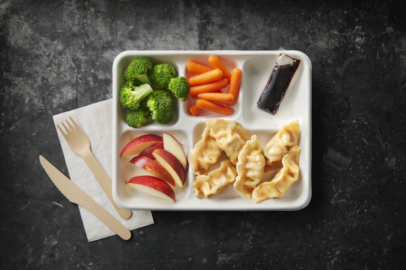 CHEF ONE® 0.8 oz Chicken and Vegetable Dumpling with Whole Wheat Wrapper, product code 60585
